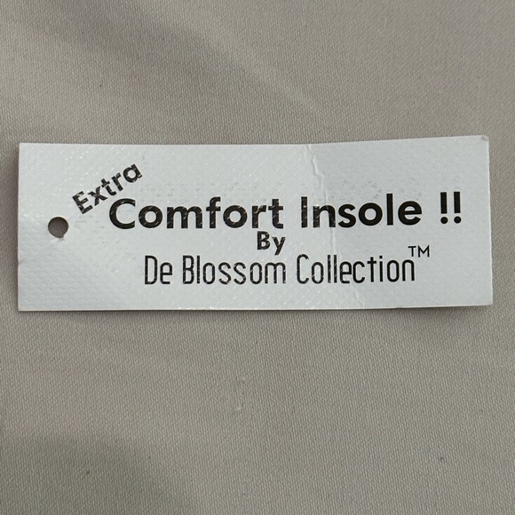 De Blossom Collection Silver Heel. Worn Once. Like New. - Picture 10 of 11